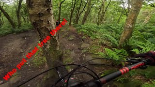 Peak District MTB Ride Conquering The Blackamoor And Burbage Descents [upl. by Oirramaj799]