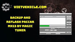 Backup and reflash Paccar MX13 by Magic Tuner [upl. by Shultz]