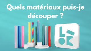 Tuto Loklik  matériaux à découper [upl. by Treble465]