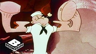 Spinach Lesson  Popeye the Sailor  Boomerang Official [upl. by Elihu]