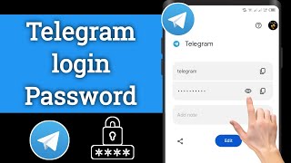 How to See Your Telegram Password If You Forgot it  How to see telegram password [upl. by Htebazileyram361]