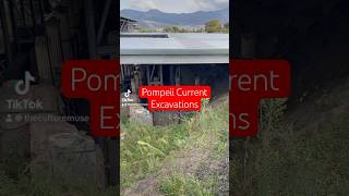 Pompeii Current Excavations Columns in Volcanic Ash [upl. by Sualkcin]