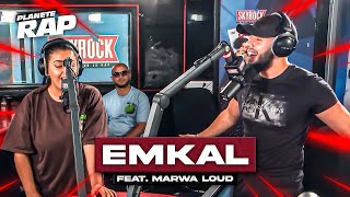 Emkal feat Marwa Loud  Tinquiète pas PlanèteRap [upl. by Hctub898]