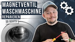 Magnetventil Waschmaschine reparieren  so geht es [upl. by Tanaka]