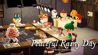 Peaceful Rainy Day Lofi Music at Cozy Sushi Restaurant with Animal Crossing 🍣 Studying Aid amp Focus [upl. by Wood914]