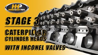 Caterpillar 3406e C15 C15 Acert Cylinder Head with Inconel Valves From HHP [upl. by Orabla]