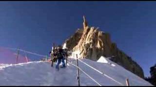 The Vallee Blanche on Ski Sunday [upl. by Eel]