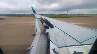 United 737 Low Visibility Approach and Landing Washington Dulles International [upl. by Aened792]