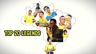 quotTop 20 Brazilian Football Legends You Must Knowquotfootballbrazil [upl. by Linneman]