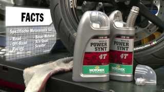 MOTOREX OIL CHANGE GUIDELINE German [upl. by Newob]