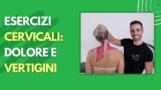 Cervicale esercizi per DOLORE e VERTIGINI sessione completa 12 min [upl. by Astrahan129]