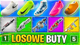 LOSOWE BUTY CHALLENGE w Fortnite [upl. by Nellir792]