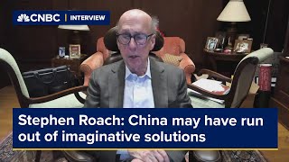 Yales Stephen Roach says China may have run out of imaginative solutions to its tough problems [upl. by Alard]