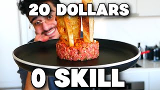 How to Make Restaurant Quality Steak Tartare in 20 Minutes [upl. by Atina]