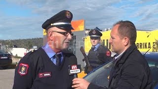 A1 Report  Aksidentet rrugore policia aksione kontrolli me teknologjinë quotSkautquot [upl. by Bondon]