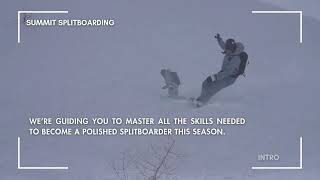 SPLITBOARDING SKILLS INTRO [upl. by Lierbag]