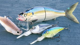 NEW TacticalBassin Lures Wakebait Swimbait and Crankbaits Full Review [upl. by Enelak]