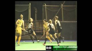 Game 1  2011 Oceania Cup Hockeyroos vs New Zealand Blacksticks [upl. by Elladine]