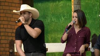 Rogério e Regianne no Terra da Padroeira 17 Nov 2018 [upl. by Derry]