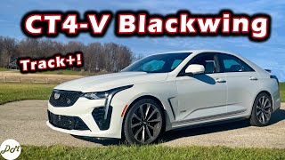 2023 Cadillac CT4V Blackwing – DM Review [upl. by Asiar]