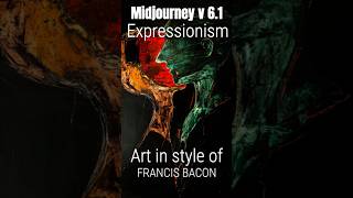 Famous Expressionists in MidJourney Explore Francis Bacons Art artmovement midjourney [upl. by Odlabu]