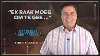 Daaglikse Oordenking  18 Januarie 2024 [upl. by Verile14]