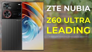 ZTE NUBIA Z60 ULTRA LEADING Price  Design  Specifications  Camera  ztenubiaz60ultraleading [upl. by Ranger]