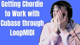 LoopMIDI and Cubase setup for the Chordie App [upl. by Liahkim183]