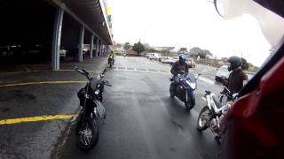 Almost hit by a motorcycle Stuck throttle C2W Extra 18 [upl. by Niahs]