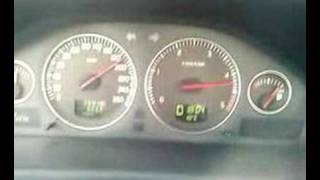 Volvo V70 24d Acceleration 150  200 kmh [upl. by Eldrida426]