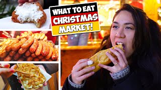 20 MUST EAT FOOD at GERMAN CHRISTMAS MARKETS [upl. by Beutler]