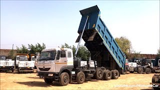 Tata Signa 3718TK Tipper Truck 2019  Reallife review [upl. by Avelin]