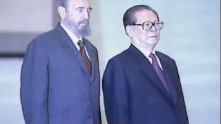 【RARE】National Anthem of Cuba quotLa Bayamesaquot and China quotYiyongjun Jinxingququot  Cuba Visit China [upl. by Albertson]