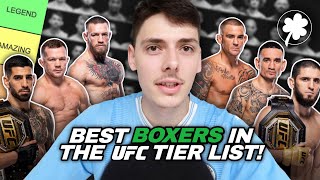 Best Boxers in the UFC Tier List [upl. by Prud]