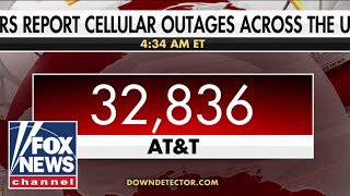 Cellular outage affects thousands of ATampT Verizon TMobile users [upl. by Sayre]