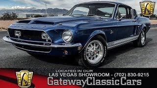 1968 Ford Mustang Shelby GT500 KR Stock 69Las Vegas [upl. by Ymorej4]