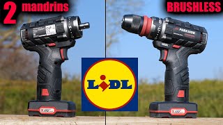 LIDL perceuse visseuse sans fil 12V PARKSIDE PERFORMANCE PBSPA 12 C3 BRUSHLESS 35Nm 1700RPM X12VTEAM [upl. by Aniwde934]