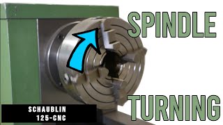 LinuxCNC control  Schaublin lathe retrofit  EP28 [upl. by Nixie684]