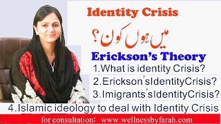 Identity Crisis In Different Cultures Personality Theory By Erikson wellnessbyfarah [upl. by Ainezey]