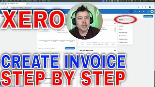 ✅ How To Create Invoice In Xero Accounting Software 🔴 [upl. by Poore]