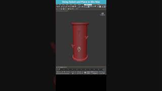 Precise Object Placement with Select and Place in 3ds Max shorts 3dsmax selectandplace [upl. by Nosaes]