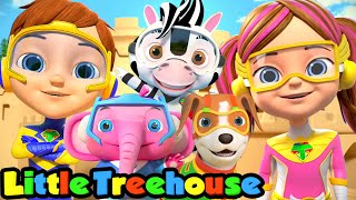 New Finger Family Song  Kids Playtime Songs  Nursery Rhymes amp Baby Songs  Little Treehouse [upl. by Jordain]