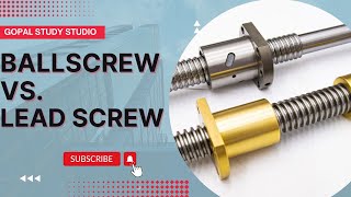 Ball screw amp lead screw differences [upl. by Manfred115]