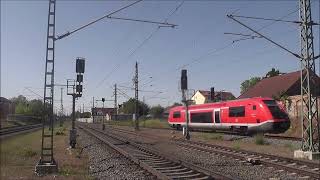 641 001 im Bahnhof Merseburg Hbf [upl. by Sabella]