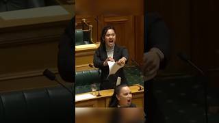 Maori haka in NZ parliament to protest controversial bill youtubeshorts shorts newzealand [upl. by Gallager]