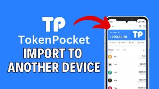 How to Import Token Pocket wallet to Another Device 2024 [upl. by Elleinod495]