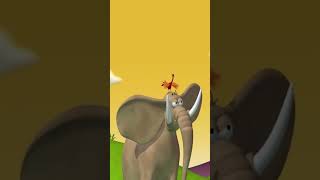 Elephant does Rain Dance  Gazoon  Funny Animals For Kids shortsfeed raindance cartoonforkids [upl. by Pauli]