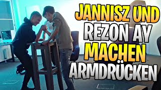 REZON AY UND JANNISZ MACHEN ARMDRÜCKEN 💪😂  RASKOLOGY IST KOMPLETT LOST 💥😆  Fortnite Highlights [upl. by Slotnick]