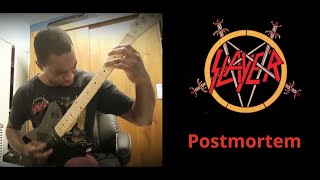 Slayer  Postmortem guitar cover [upl. by Akaya]