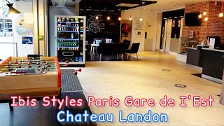 Ibis Styles Paris Gare de IEst Chateau Landon [upl. by Aisitel]